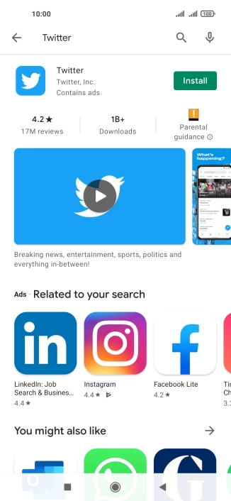 Press Twitter.