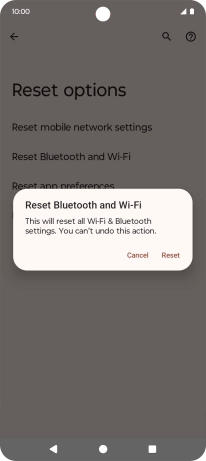 Press Reset.