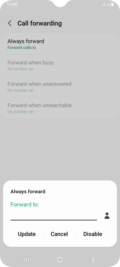 Press Disable.