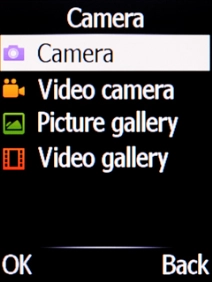 Select Video camera.