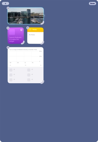 Press the add icon.