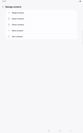 Press Merge contacts.