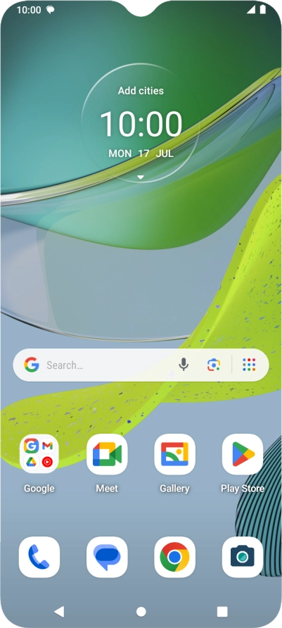 The text/picture message icon shows that you've received a new text or picture message.