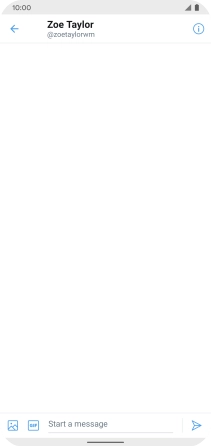 Press the text input field.