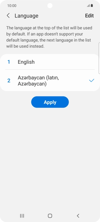 Press Apply.