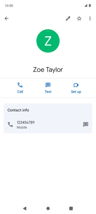 Press the required number.