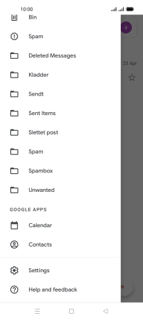 Press Settings.