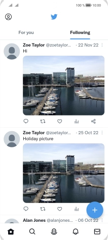 Press the add icon.
