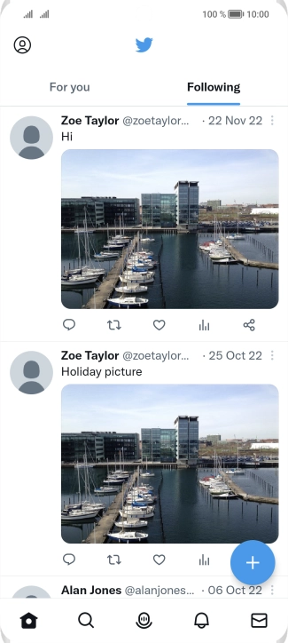 Press the add icon.