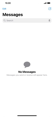 Press the new message icon.