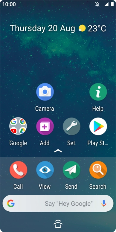 The silent mode icon shows that silent mode is turned on and all phone sounds are turned off.