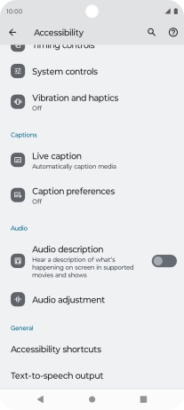 Press the required category below 