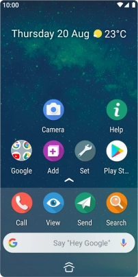 The Wi-Fi icon shows that your phone is connected to a Wi-Fi network.