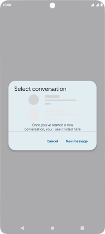 Press New message.