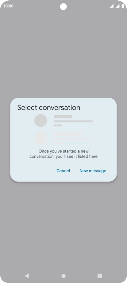 Press New message.