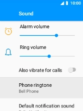 Select Phone ringtone.