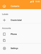 Select Settings.