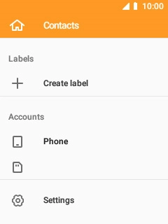Select Settings.