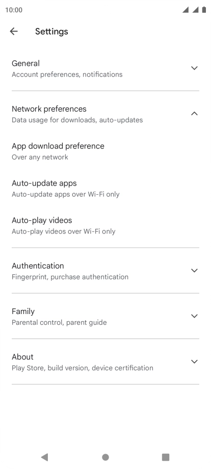 Press Auto-update apps.
