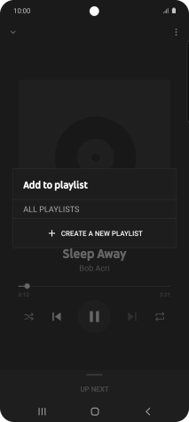 Press Create a new playlist.