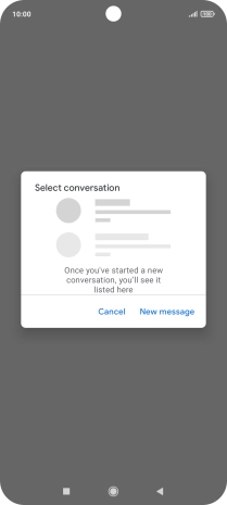 Press New message.