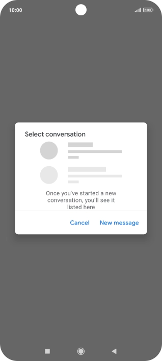 Press New message.