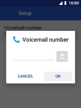 Key in +447836121121 and select OK.
