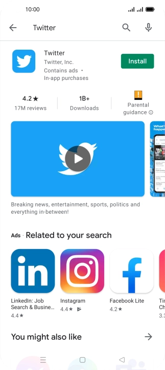 Press Twitter.