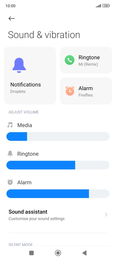Press Ringtone.