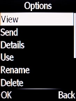 Select Send.