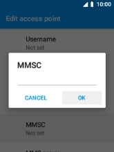 Key in http://mms.vodafone.co.uk/servlets/mms and select OK.
