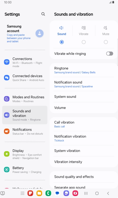 Press Ringtone.