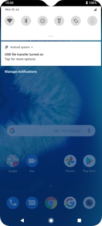 Press Tap for more options..