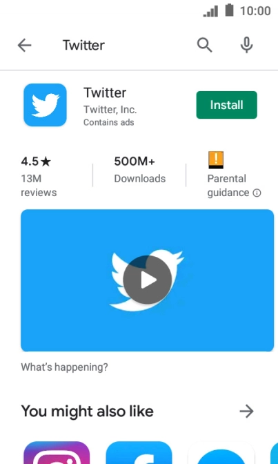 Press Twitter.
