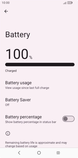 Press Battery Saver.