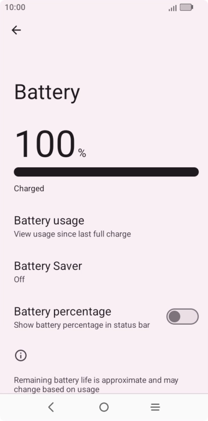 Press Battery Saver.