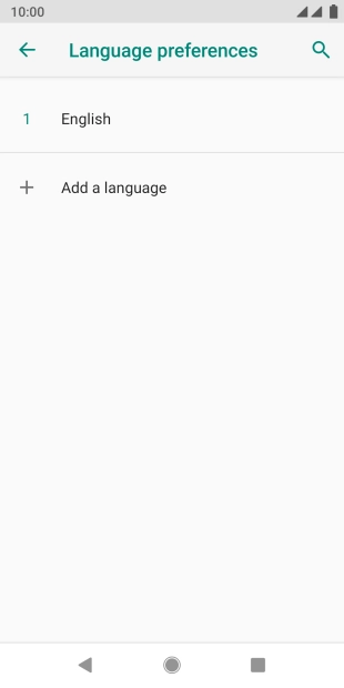 Press Add a language.