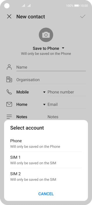 Press Phone.