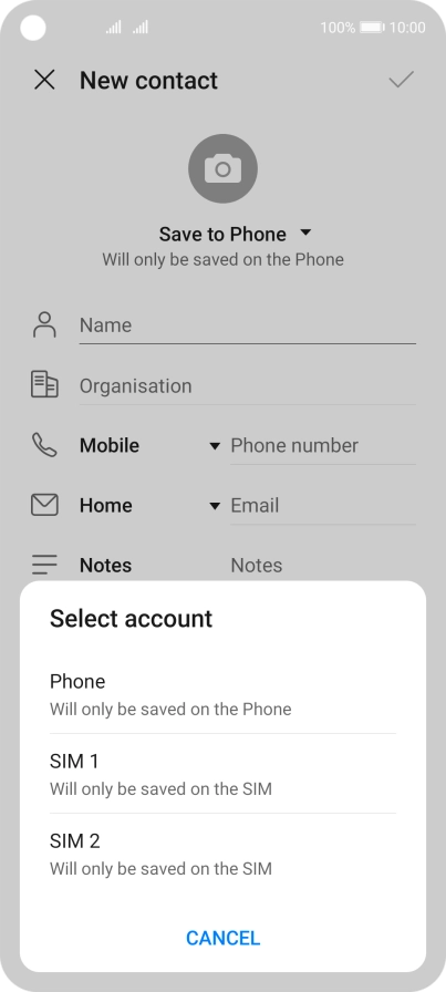 Press Phone.