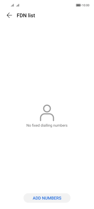 Press ADD NUMBERS.