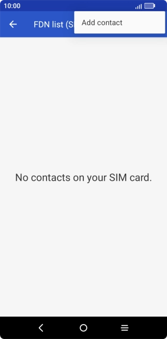 Press Add contact.
