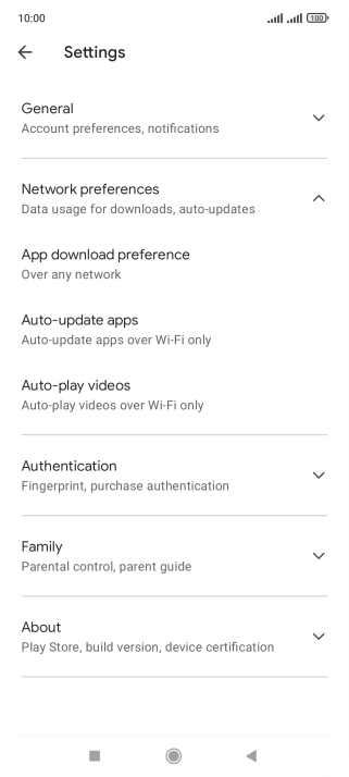 Press Auto-update apps.