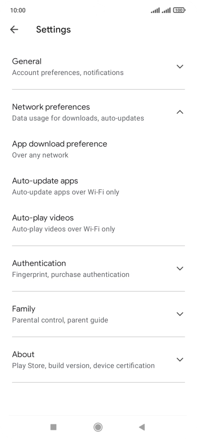 Press Auto-update apps.