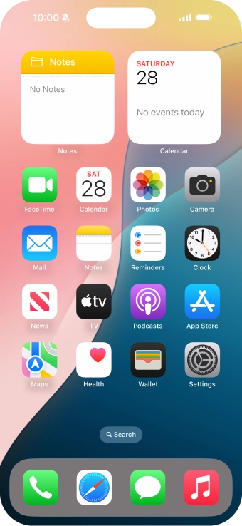 The silent mode icon shows that silent mode is turned on and all phone sounds are turned off.