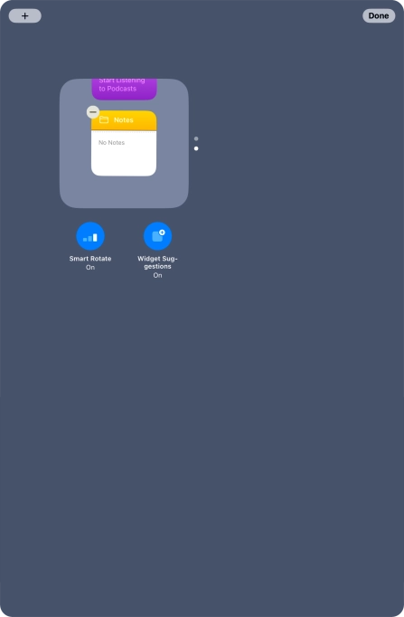 Press Smart Rotate to turn the function on or off.