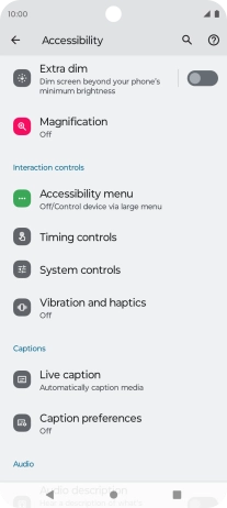 Press the required category below 