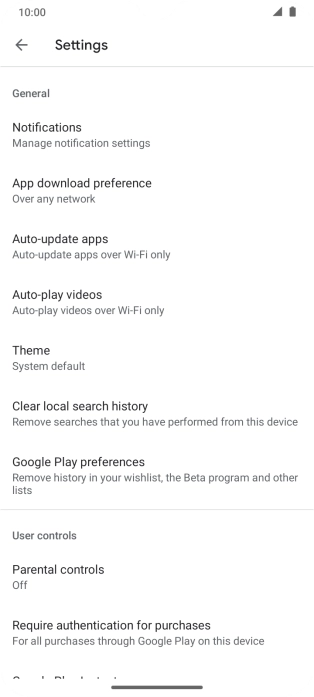 Press Auto-update apps.