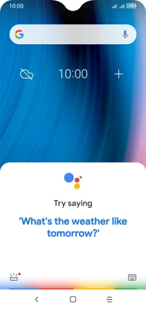 Say, in your own words, what you would like your phone to do, e.g.: CAMERA, CALL [contact], SEARCH THE WEB FOR [information].