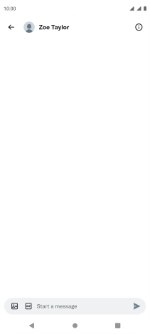 Press the text input field.