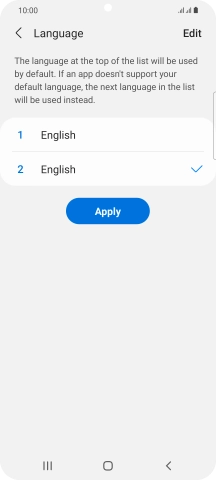 Press Apply.